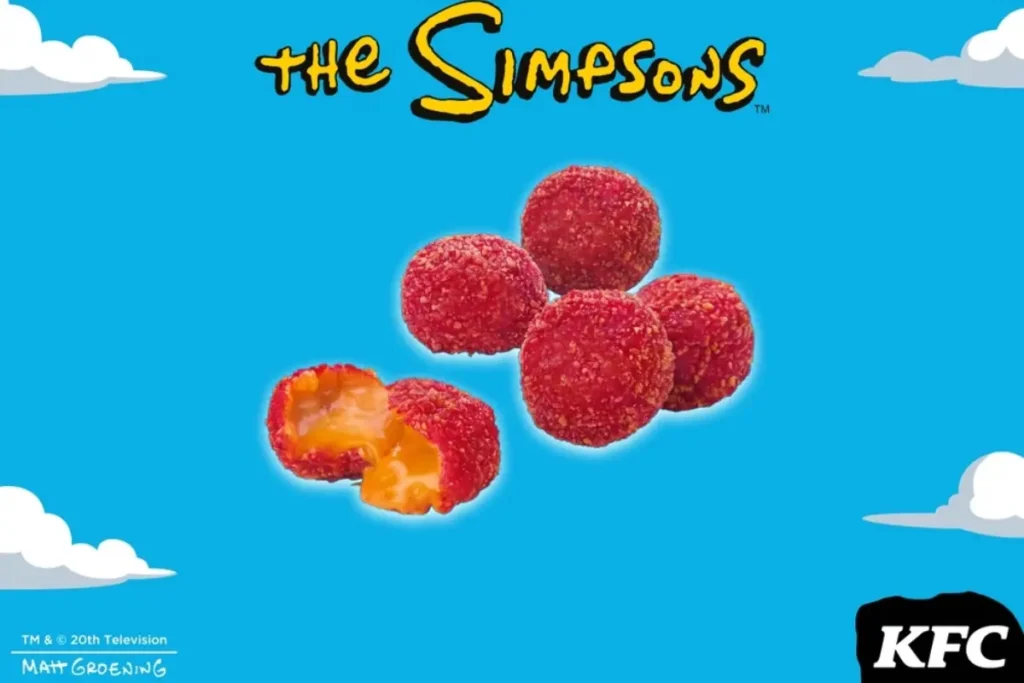 Chillibites menú de los Simpsons KFC