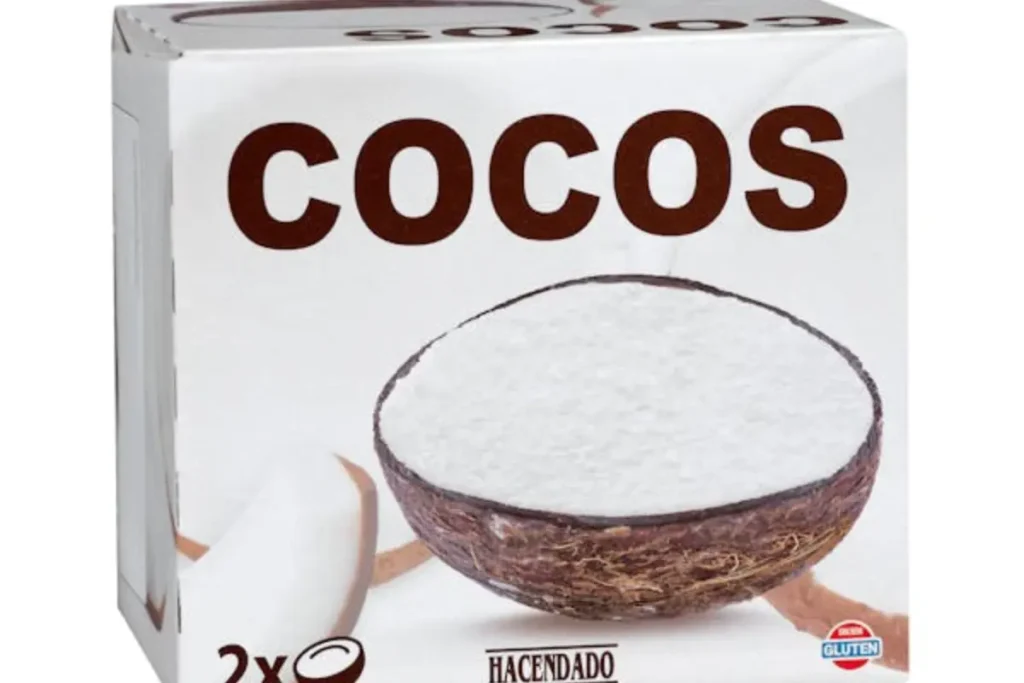 helado de coco de Mercadona