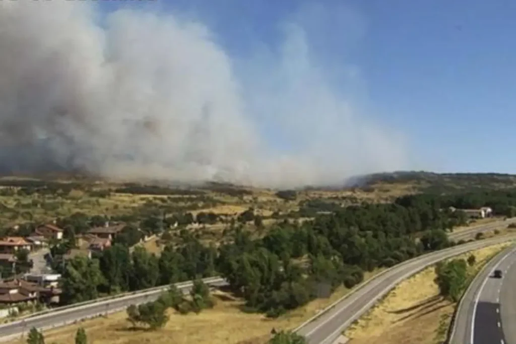 incendios en Madrid