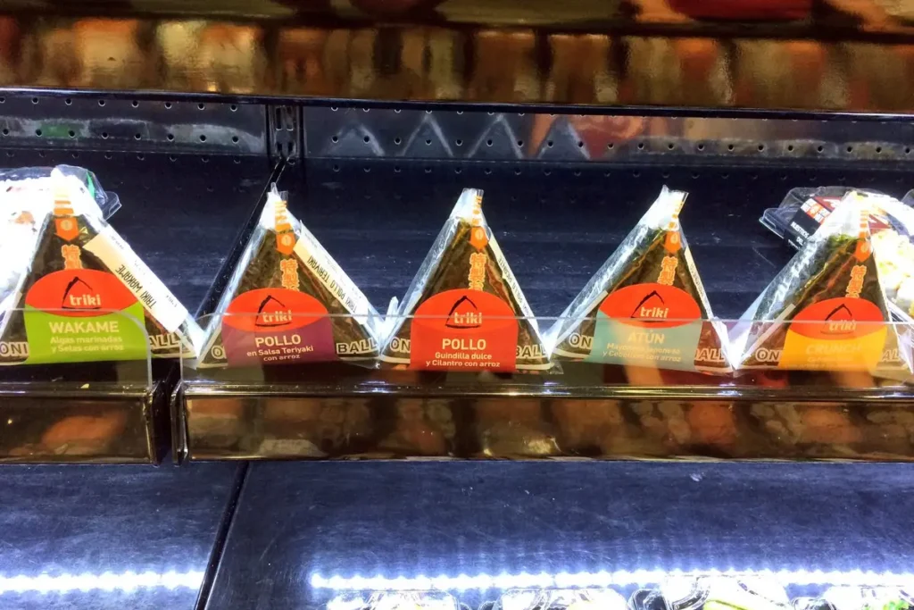 onigiris de Carrefour