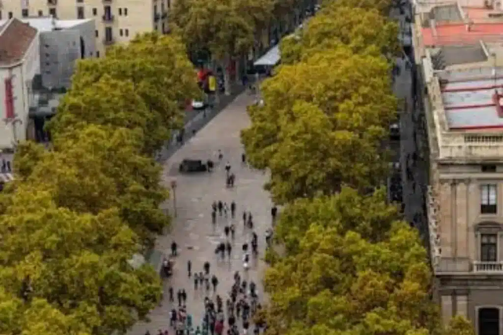 Las Ramblas en Barcelona