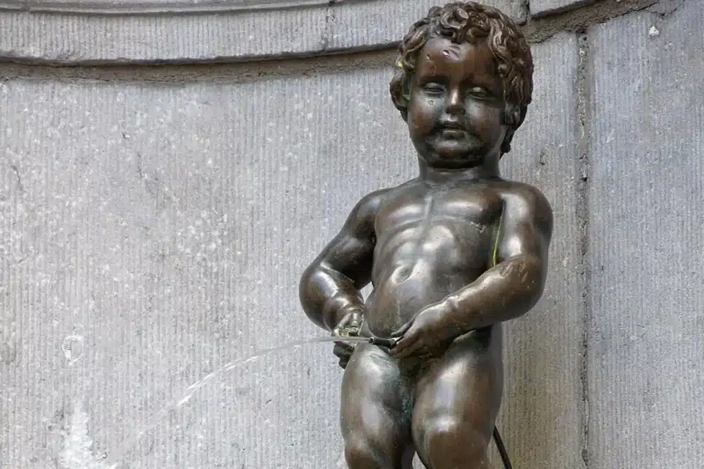 Manneken Pis en Bruselas