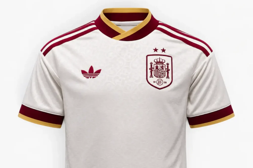 camiseta de España con dos estrellas