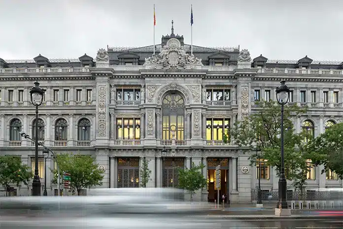 Entrada a Banco de españa