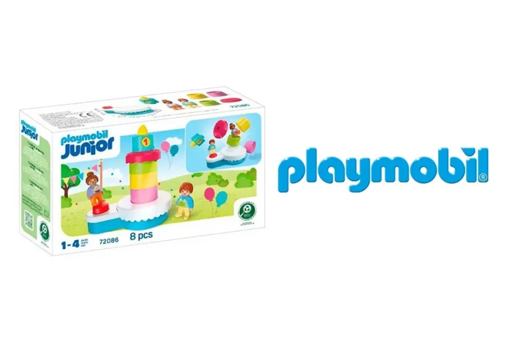 Tarta de cumpleaños Playmobil Junior
