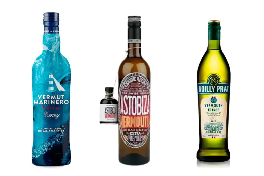 botellas de vermut en Madrid