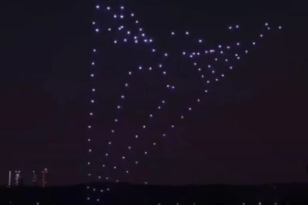 espectáculo de drones Fiestas Majadahonda 2026