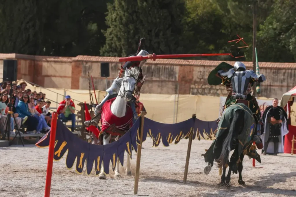 justas medievales Mercado Cervantino Alcalá de Henares