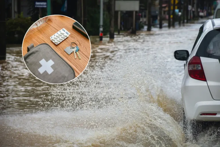 kit de emergencia ante lluvias intensas