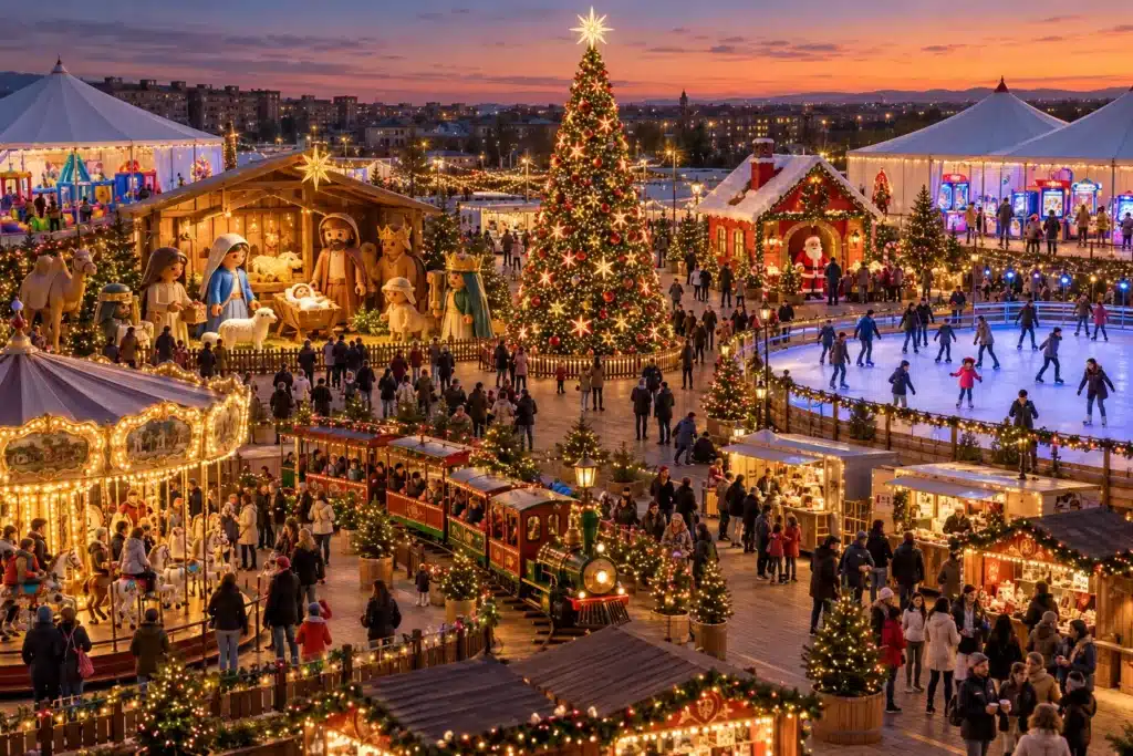 Getávoli parque navideño Getafe