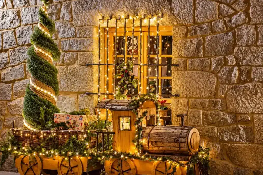 pueblo navideño de Navacerrada