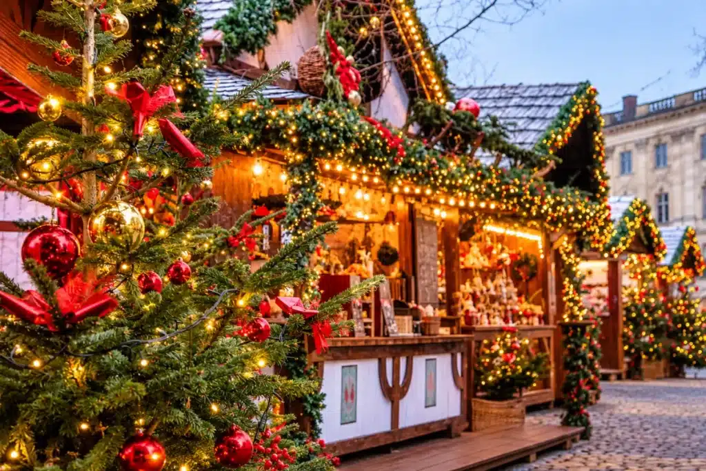 pueblo navideño de Navacerrada