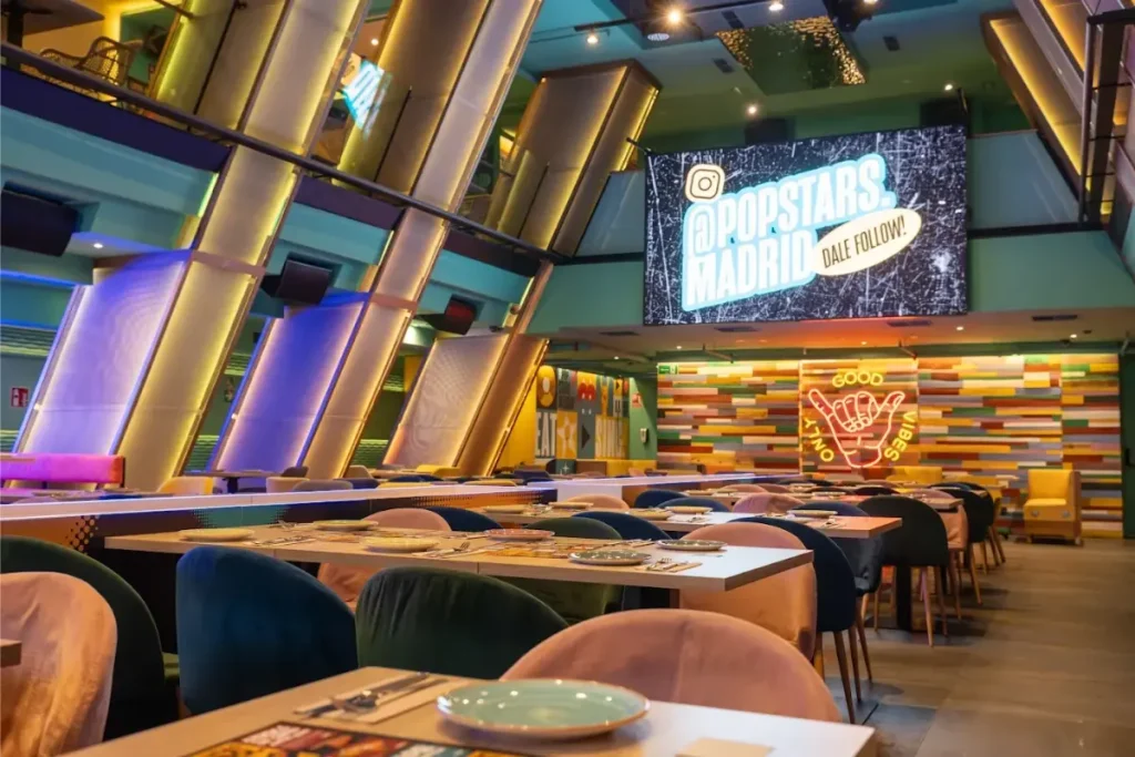 restaurante Popstars Madrid