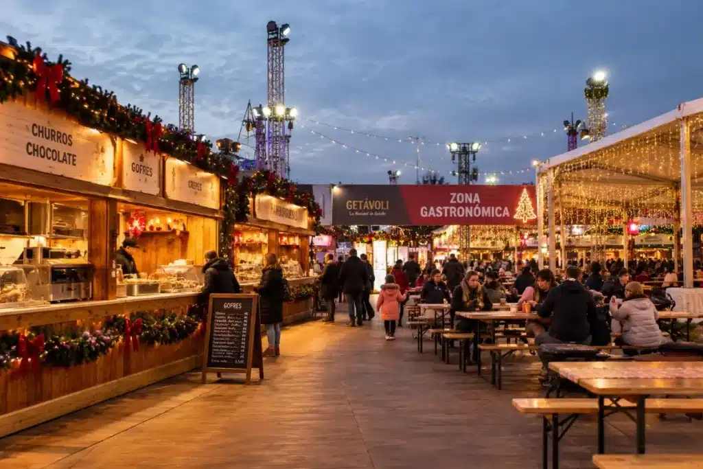 zona gastronómica Getávoli